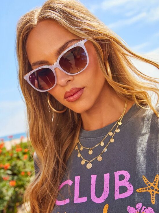 Wynell Cat Eye Sunglasses | Vici main image 2